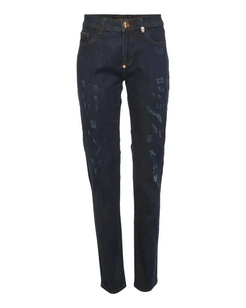 Philipp Plein Devils Food embellished jeans - Blau Blau