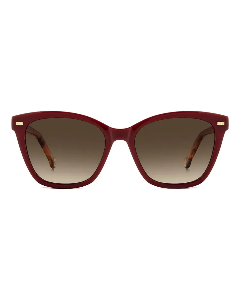 Carolina Herrera New York Brille in Schildpattoptik - Rot Rot