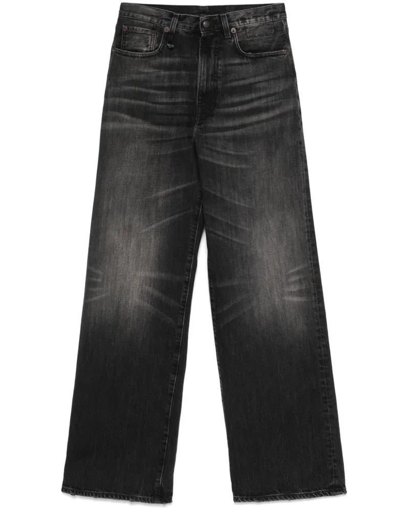 R13 D'arcy Jeans - Schwarz Schwarz