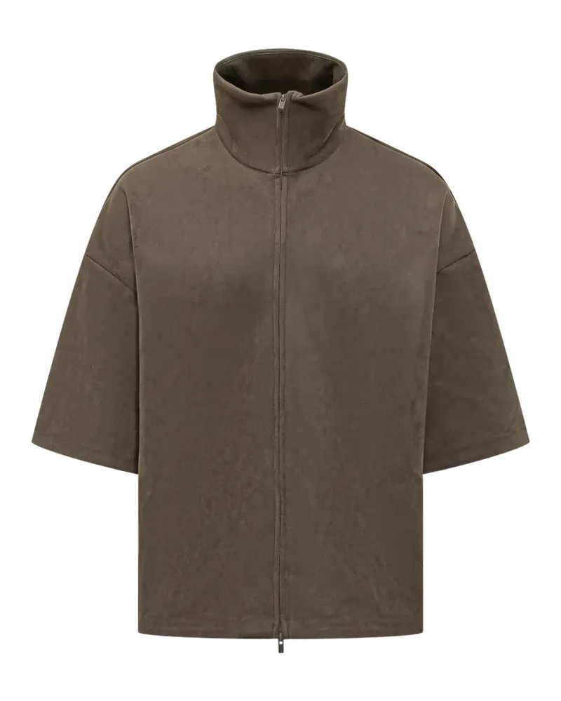 Fear of God short-sleeve zip jacket - Braun Braun