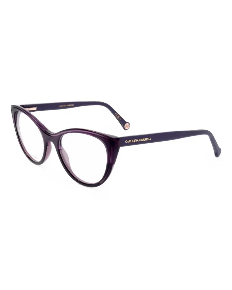 Carolina Herrera New York glitter-effect cat-eye glasses - Violett Violett