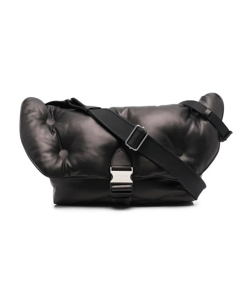 Maison Margiela Glam Slam Kuriertasche - Schwarz Schwarz