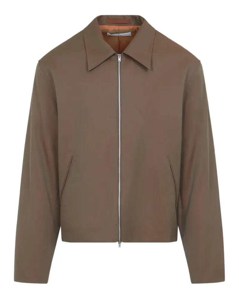 Our Legacy Mini Jacke mit Reißverschluss - Braun Braun