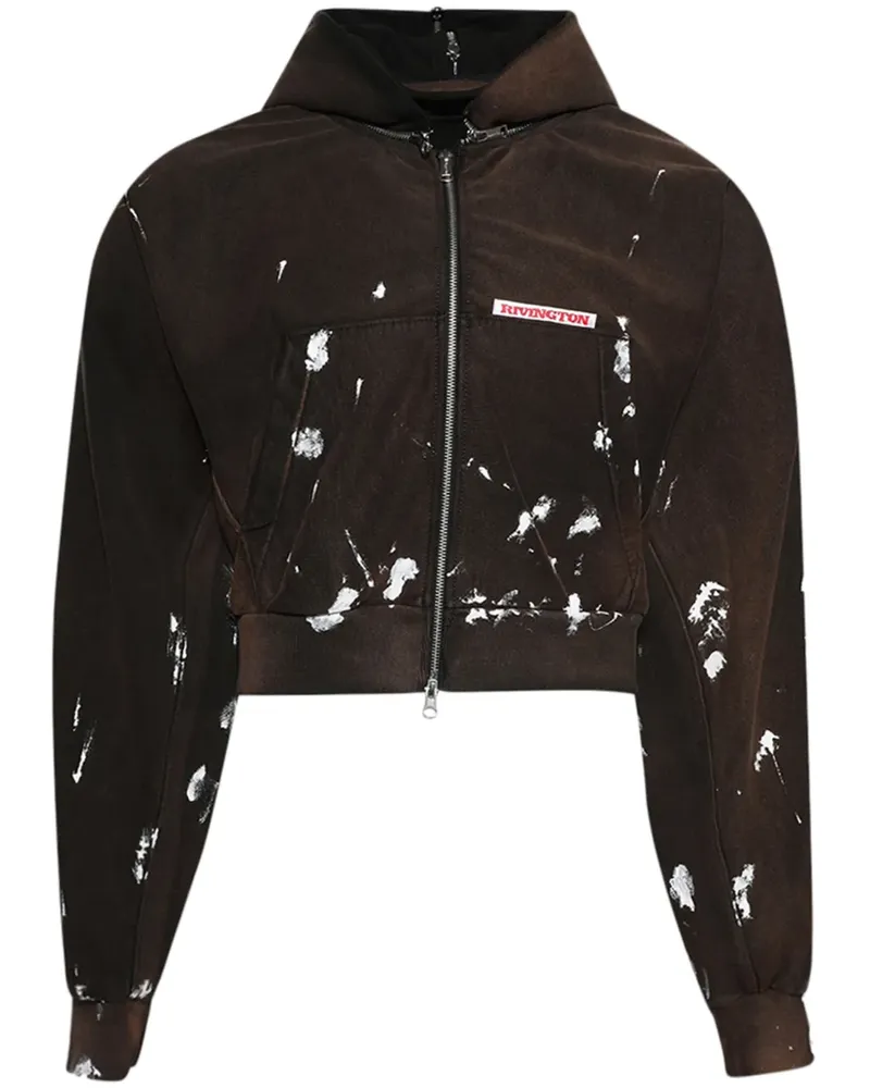 RRR123 Rose Kapuzenjacke - Braun Braun