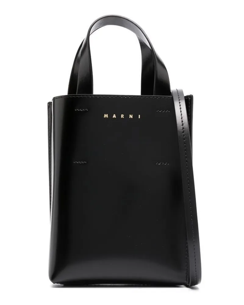 Marni Museo Handtasche - Schwarz Schwarz