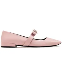 Versace Ballerinas mit Medusa Head-Motiv Rosa