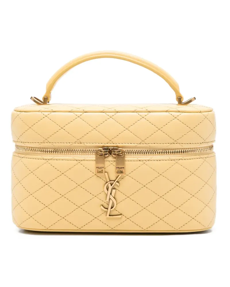 Saint Laurent Gaby quilted mini bag - Gelb Gelb