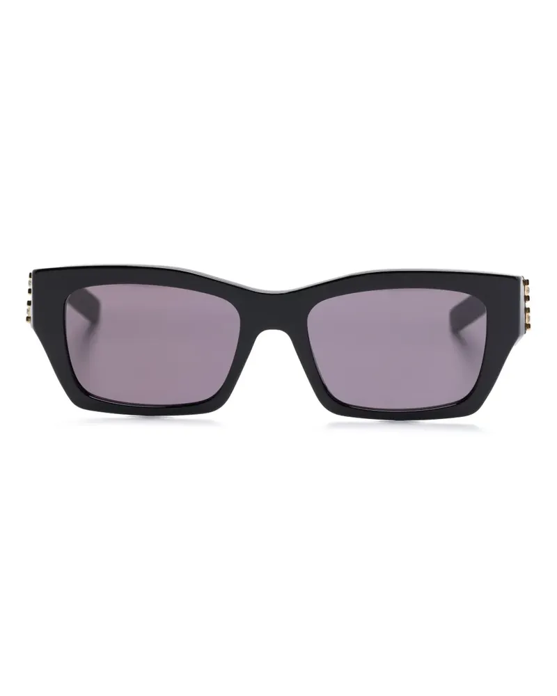 Givenchy Sonnenbrille mit eckigem Gestell - Schwarz Schwarz