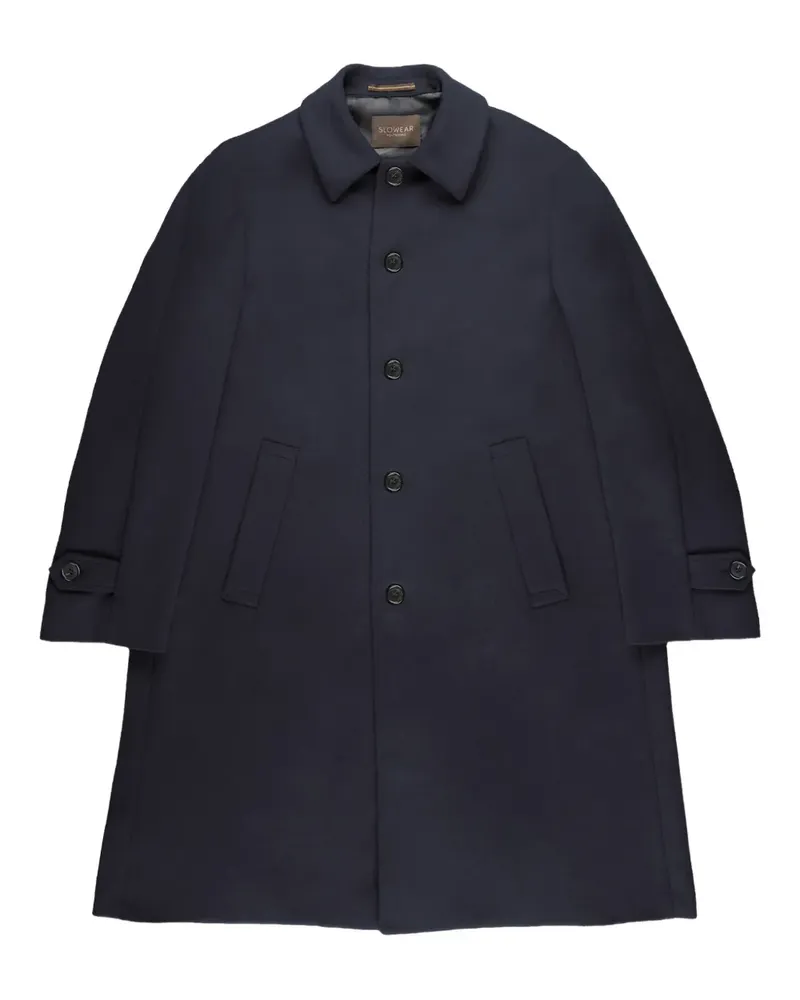 Slowear x Loden front flap pockets wool blazer - Blau Blau