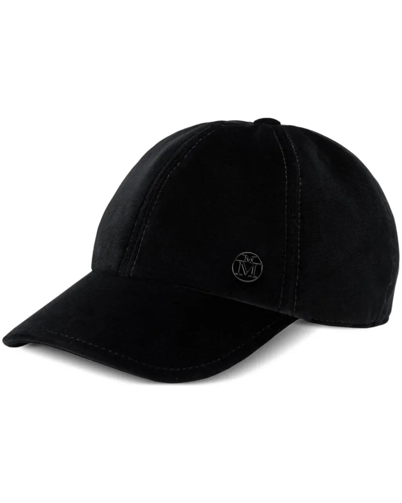 Maison Michel Tiger Baseballkappe - Schwarz Schwarz