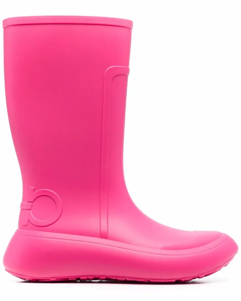 Ferragamo Gancini Regenstiefel - Rosa Rosa