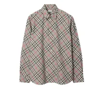 Kariertes Hemd - Grau