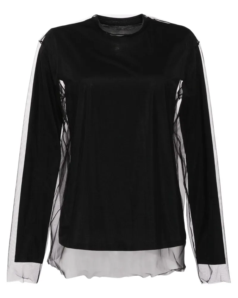 JNBY Langarmshirt aus Tüll - Schwarz Schwarz