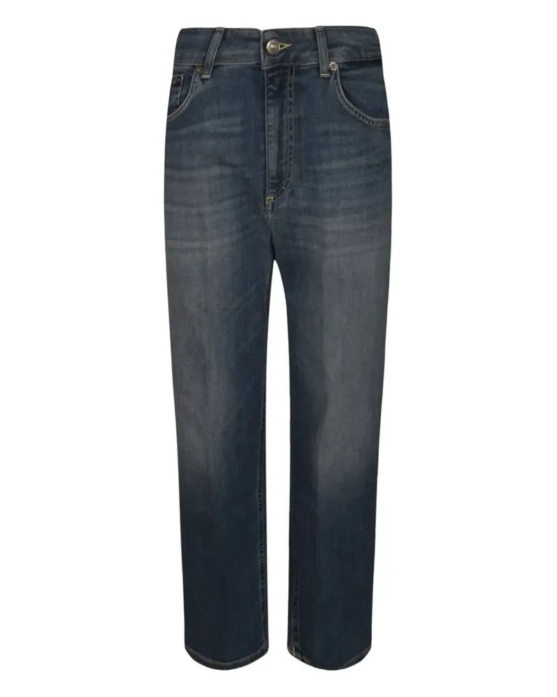 Dondup Ausgeblichene Straight-Leg-Jeans - Blau Blau