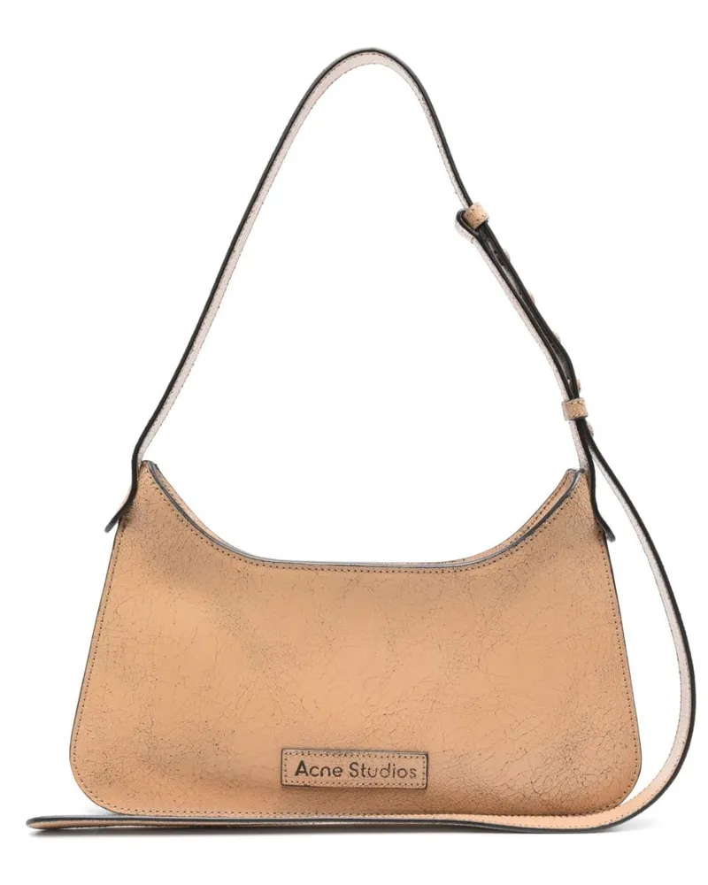 Acne Studios Mini Platt Schultertasche - Nude Nude