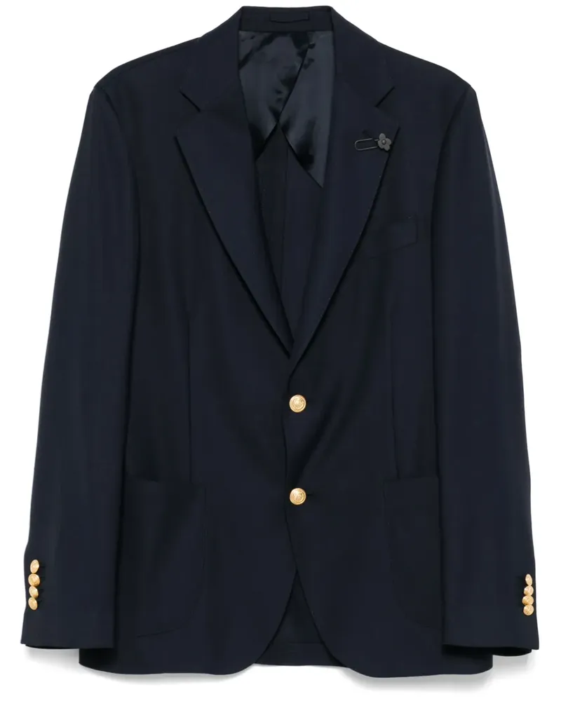 LARDINI Einreihiges Sakko - Blau Blau
