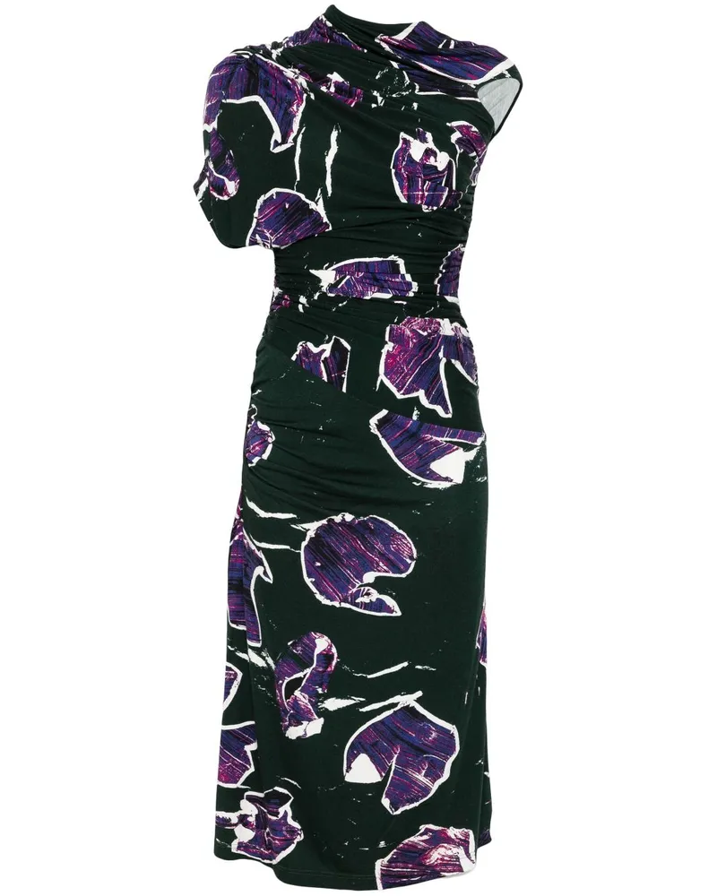 Colville Gewickeltes Midikleid - Grün Grün