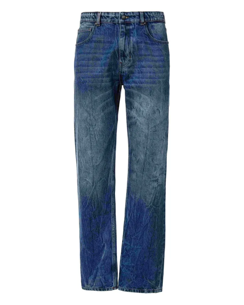 Just Cavalli Jeans mit Tragefalten - Blau Blau