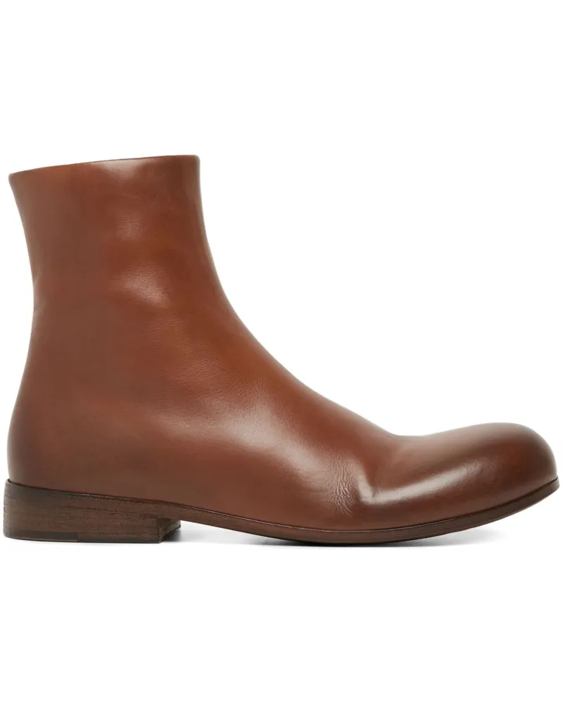 Marsèll Stiefel mit runder Kappe - Braun Braun