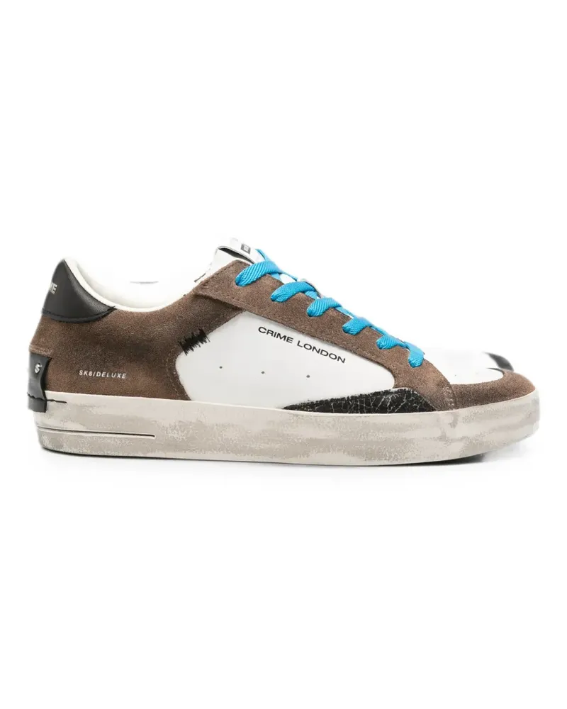 Crime Sk8 Deluxe Sneakers im Distressed-Look - Braun Braun