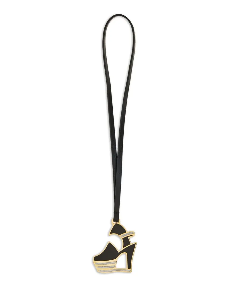 Ferragamo Creations' icon charm - Schwarz Schwarz