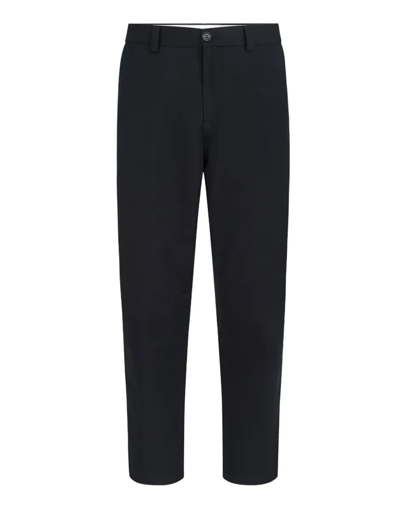 Brunello Cucinelli Ergonomische Gabardinehose aus Baumwolle und Schurwolle - Blau Blau