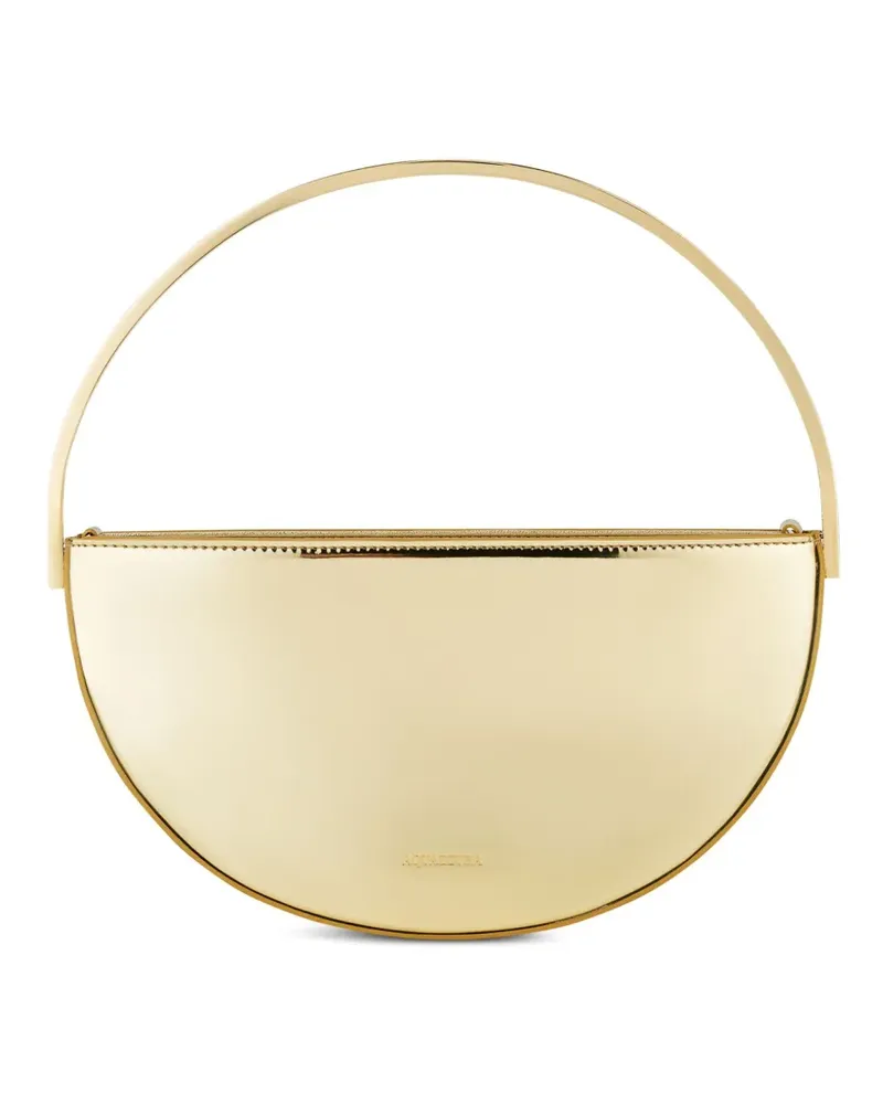 Aquazzura Purist Clutch - Gold Gold