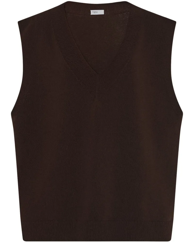 Rosetta Getty Pullunder im Oversized-Look - Braun Braun