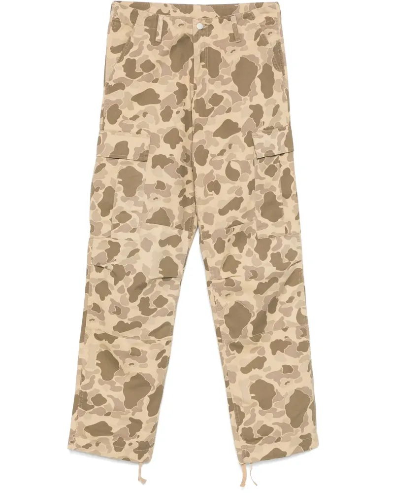 Carhartt WIP Hose mit Camouflage-Print - Nude Nude