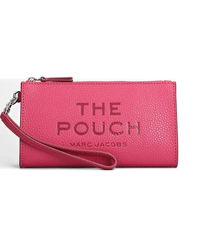Marc Jacobs The Leather Pouch clutch bag - Rosa Rosa