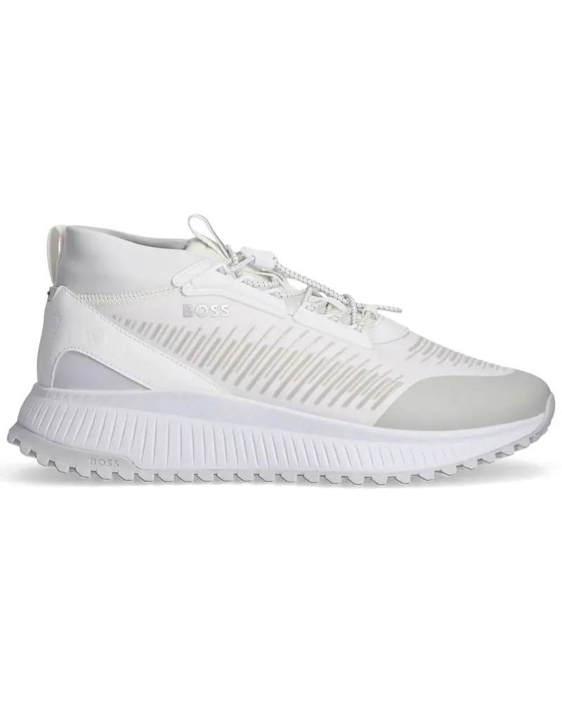 HUGO BOSS Sneakers mit Logo - Weiß Weiß