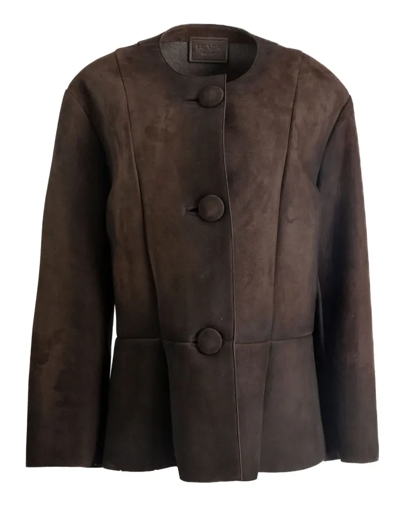 Prada buttoned jacket - Braun Braun