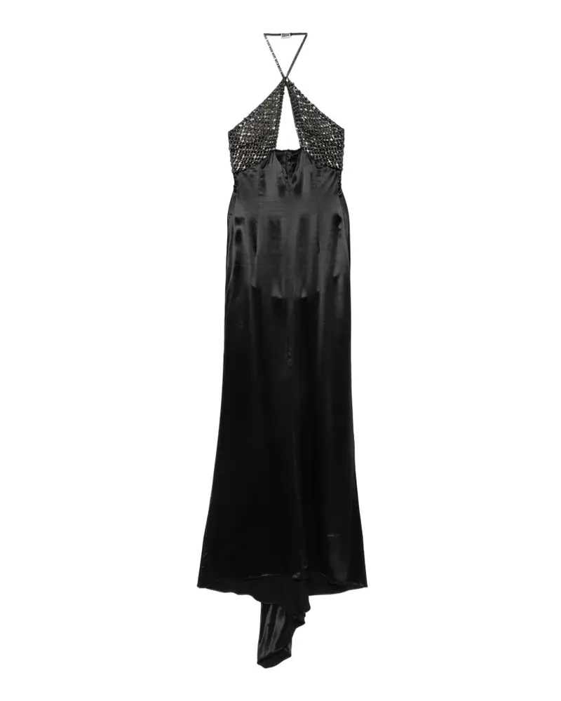 ATTICO Ärmelloses Maxikleid - Schwarz Schwarz