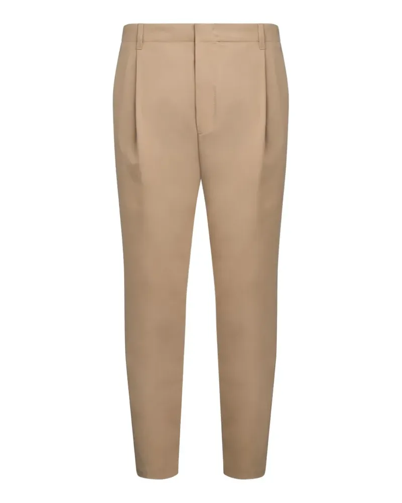 Dondup Hose mit Bundfalten - Nude Nude