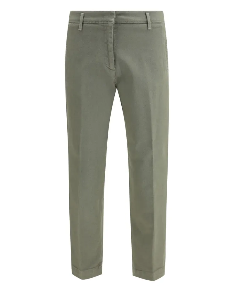 CRUNA Daizy flat-front barrel trousers - Grün Grün