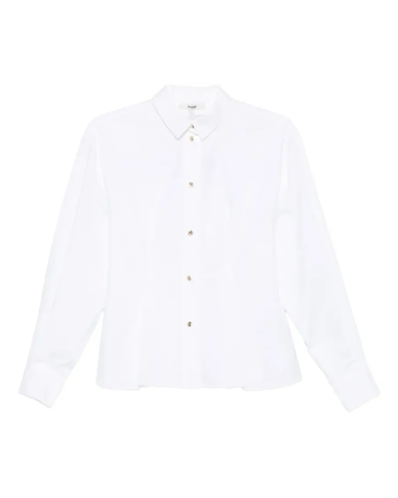 Maje tie-back shirt - Weiß Weiß