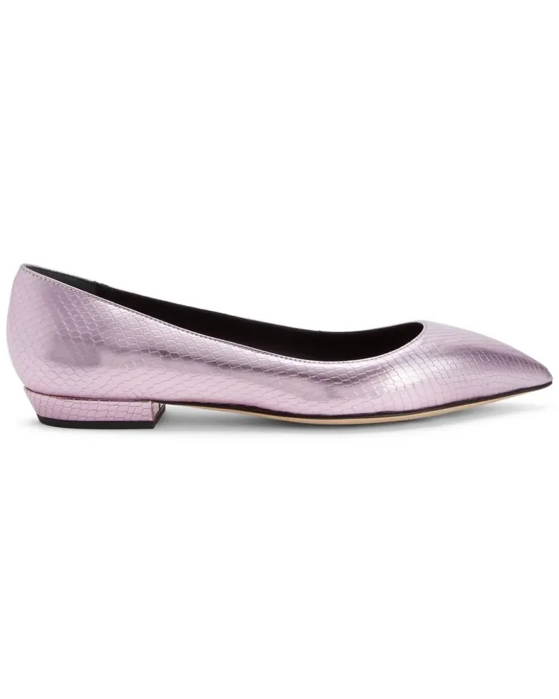 Giuseppe Zanotti Klassische Ballerinas - Silber Silber
