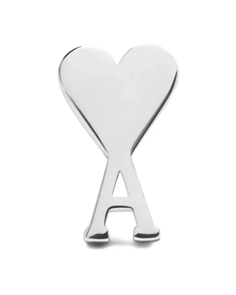 AMI Paris Ami de Coeur Ohrring - Silber Silber