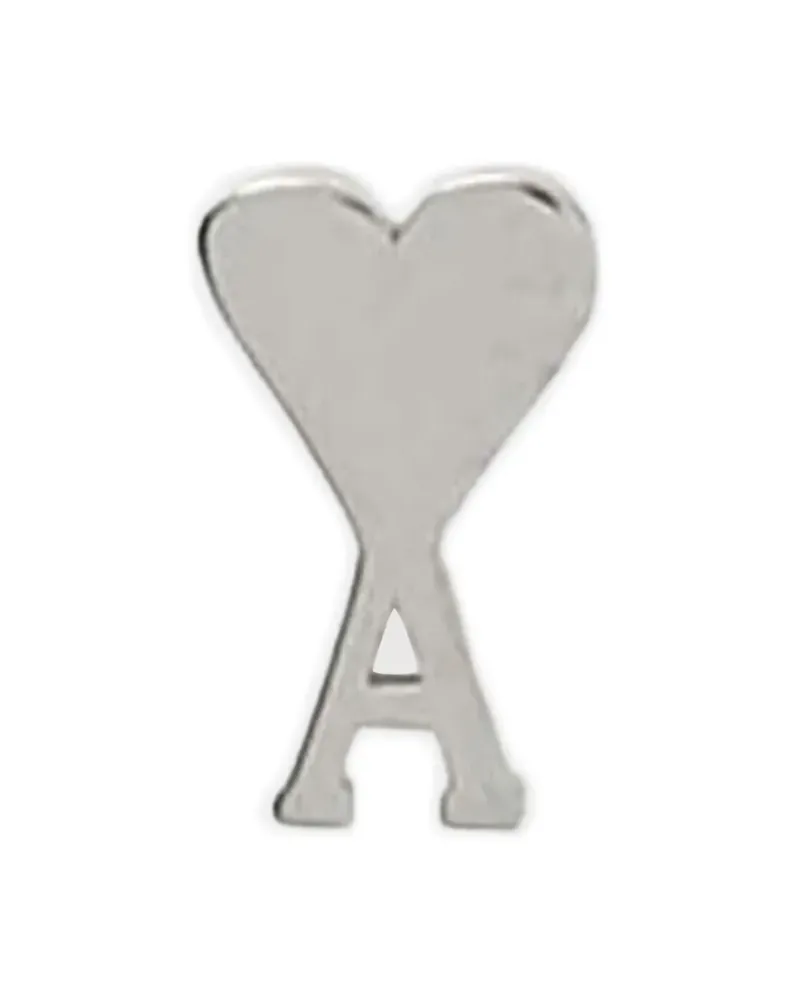 AMI Paris Ami de Coeur Ohrring - Silber Silber