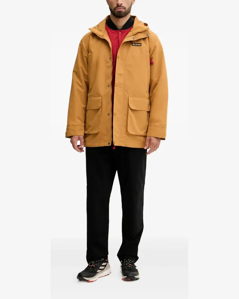 Columbia Sportswear Company buttoned hooded jacket - Gelb Gelb