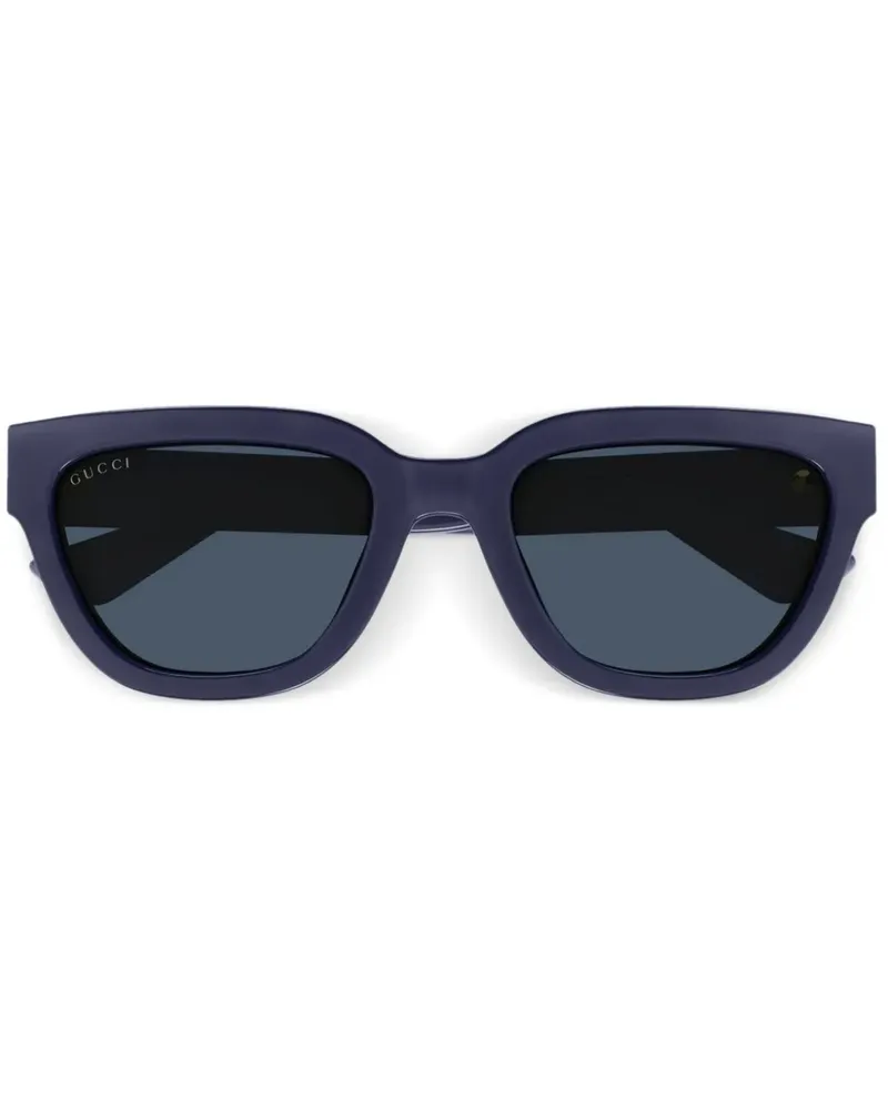Gucci Sonnenbrille mit GG - Violett Violett
