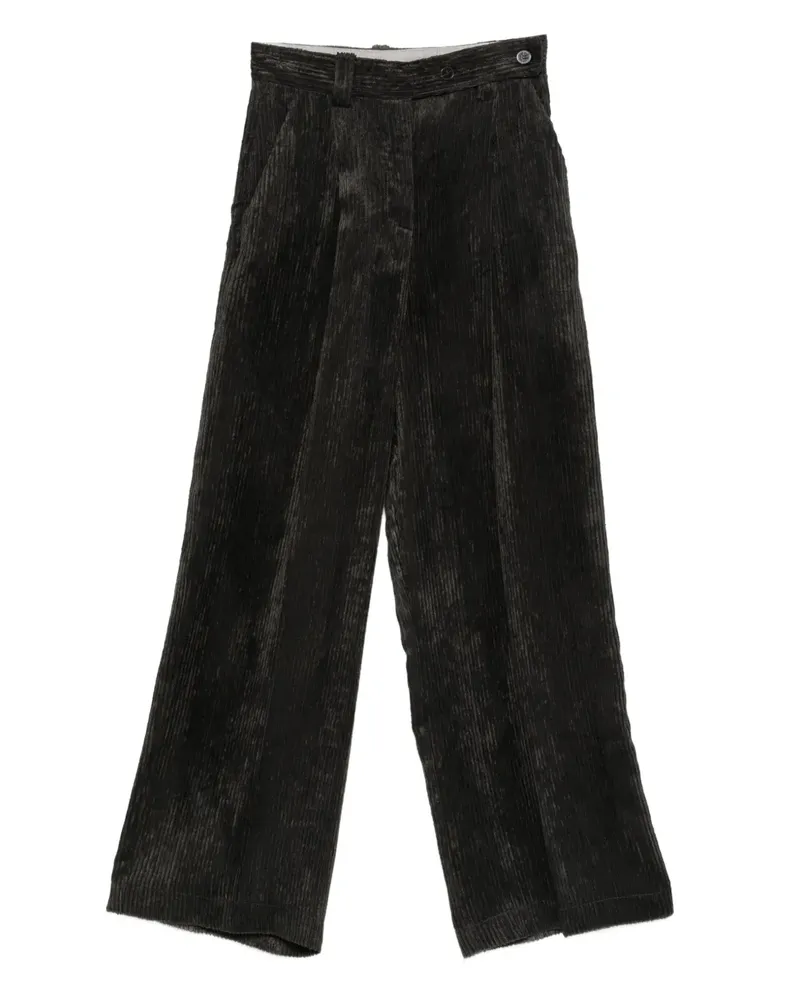 ALYSI Hose mit Cordstruktur - Grau Grau