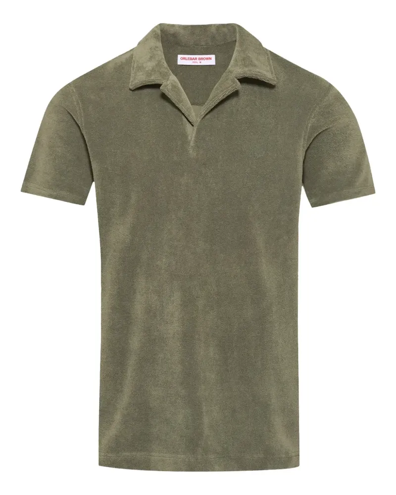 Orlebar Brown Terry Resort polo-collar top - Grün Grün