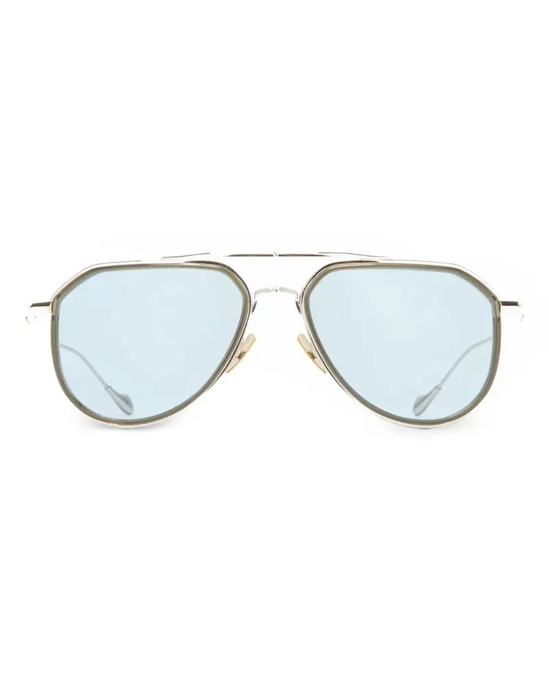 Cutler and Gross Getönte Pilotenbrille - Silber Silber