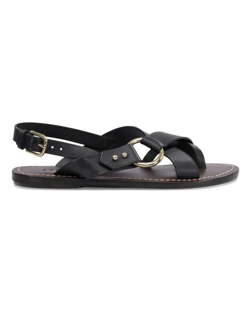 Soeur Florence criss-cross sandals - Schwarz Schwarz