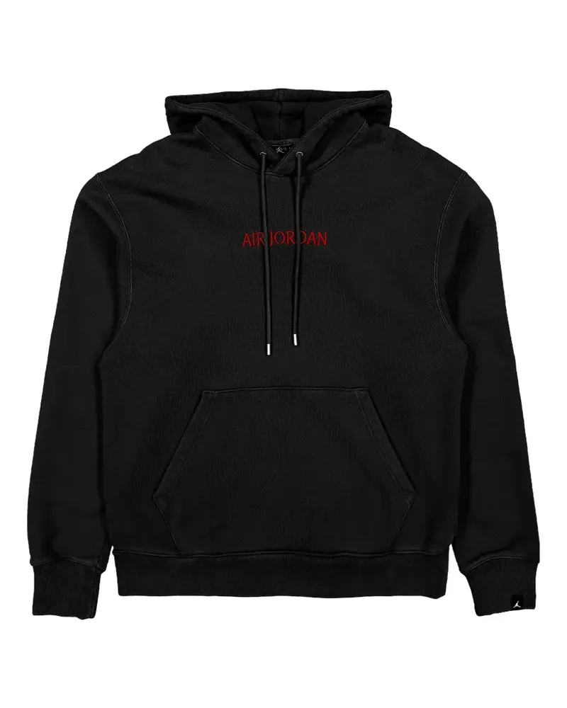 Jordan wordmark fleece hoodie - Schwarz Schwarz