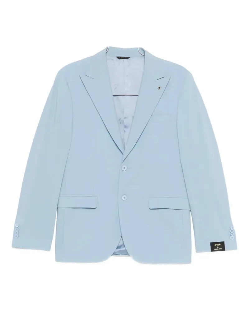 Manuel Ritz single-breasted suit - Blau Blau