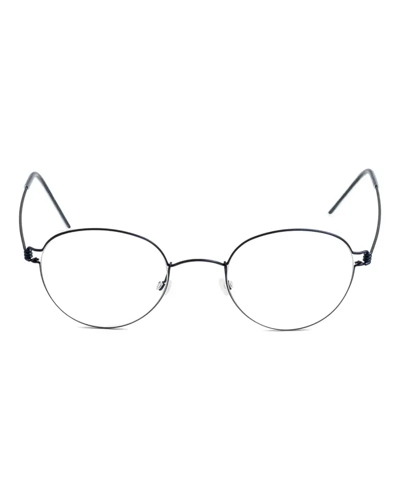 Lindberg Bo round-frame glasses - Blau Blau