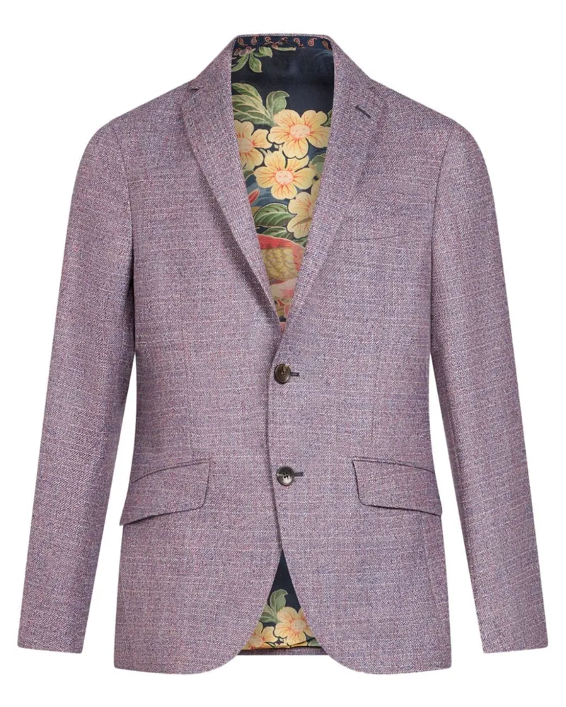 Etro Einreihiges Sakko - Violett Violett
