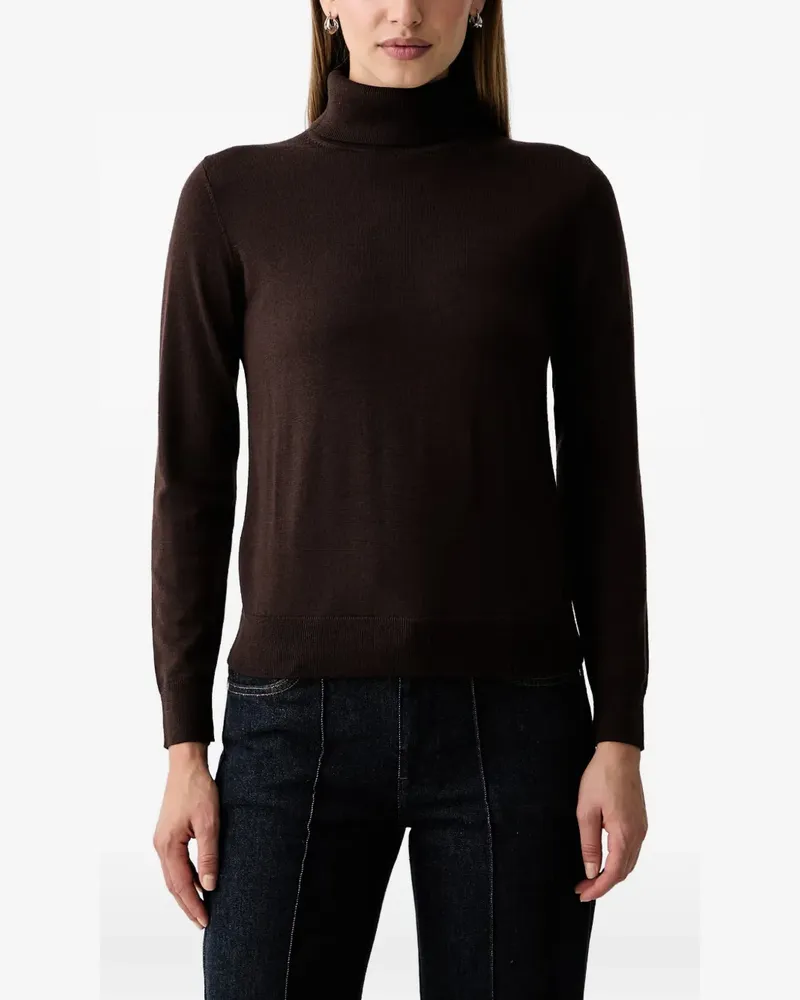 Gant Pullover mit Rollkragen - Braun Braun